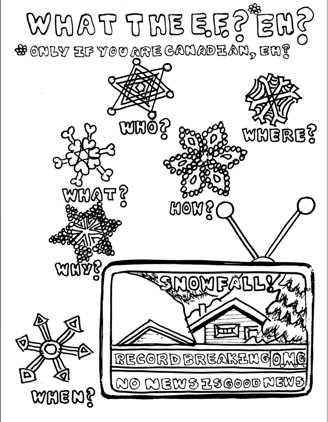 external forces - like snowflakes